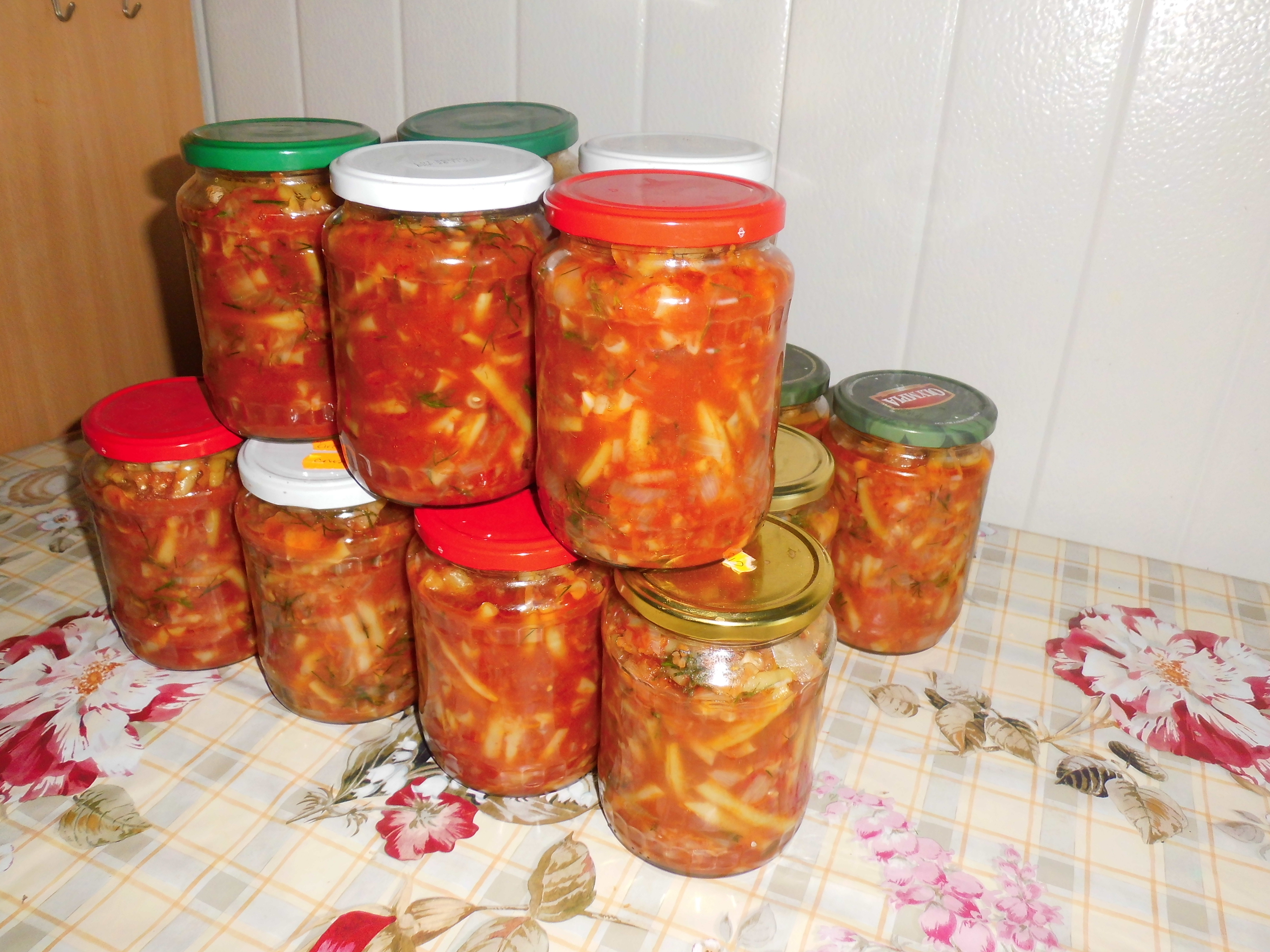 Mancare de fasole verde pentru iarna 1